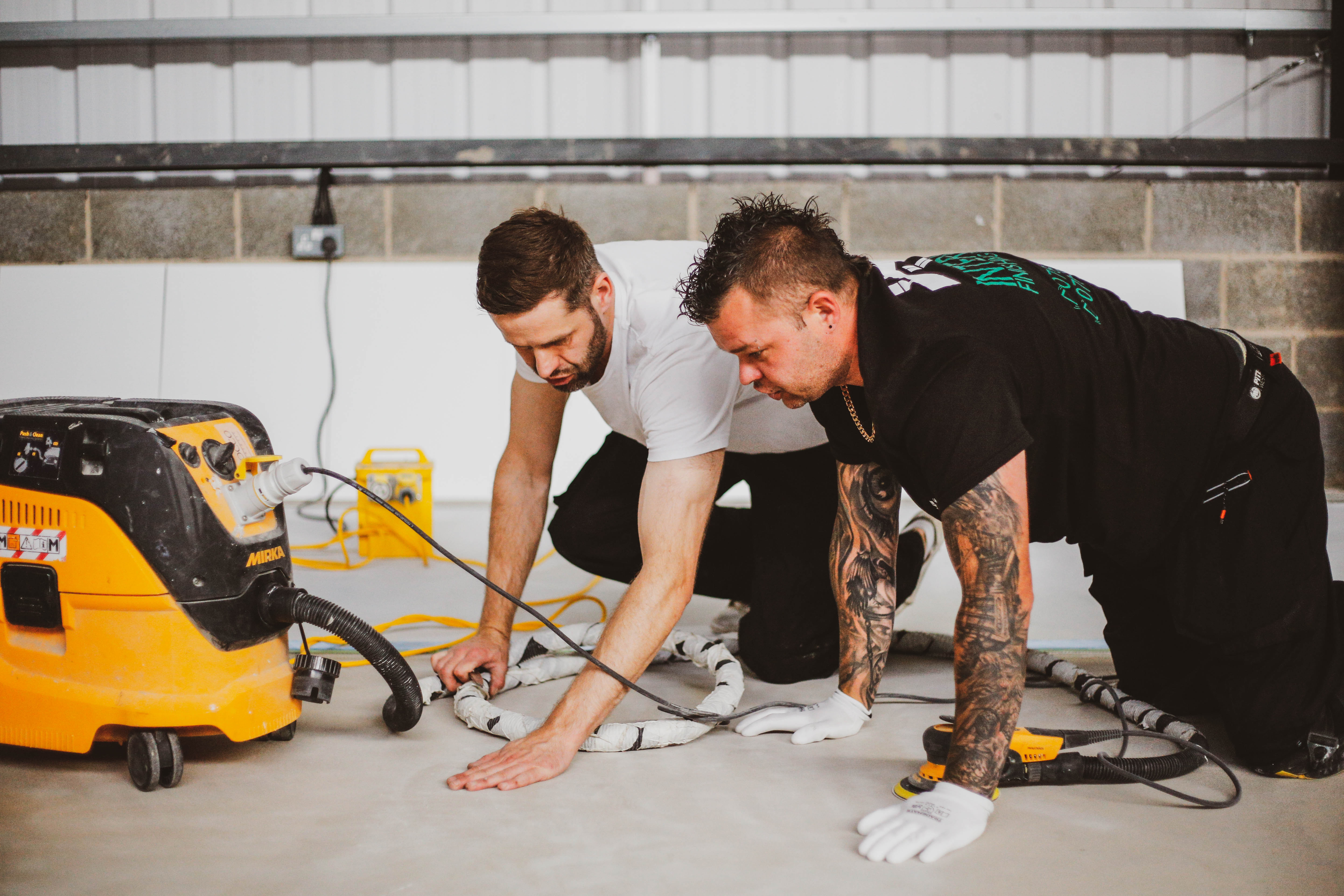 MICROCEMENT TRAINING LEEDS UK MIRKA SANDER